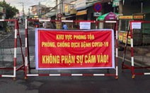 Ca nhiễm kinh doanh ở Nhơn Trạch, 300 hộ dân bị phong tỏa