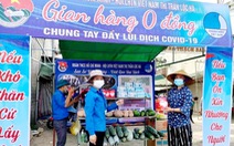 Gian hàng ‘0 đồng’ sẻ chia khó khăn với người dân giữa mùa dịch