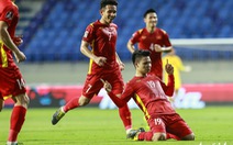 Hình ảnh khoảnh khắc quyết định trận đấu giữa Việt Nam và Indonesia