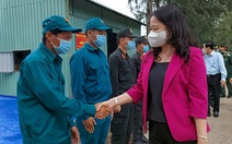 Phó chủ tịch nước Võ Thị Ánh Xuân đề nghị Kiên Giang giữ vững thành tích chống dịch