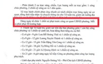 UBND phường 6, quận Gò Vấp phản hồi văn bản xử phạt theo chỉ tiêu thành tích