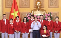 Thủ tướng gặp đoàn thể thao Việt Nam tham dự Olympic Tokyo