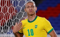 Richarlison lập hat-trick, Brazil thắng đậm Đức ngày ra quân Olympic Tokyo