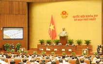 Quốc hội rút ngắn thời gian họp 3 ngày, bế mạc ngày 28-7
