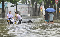 Bão In-Fa ập vào Trung Quốc: Cây bật gốc, phố xá ngập nước, dự báo đổ bộ lần 2