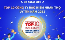 MB Ageas Life thuộc Top 10 Công ty Bảo hiểm nhân thọ uy tín