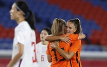 Bóng đá nữ Olympic Tokyo: Hà Lan thắng đậm Trung Quốc, Mỹ, Nhật giành vé đi tiếp
