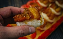 Thịt kho tiêu với cơm, nào cùng làm món sushi kiểu Việt Nam