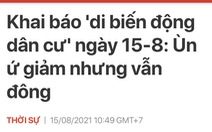 Di biến động - hiện tượng nói gộp trong tiếng Việt
