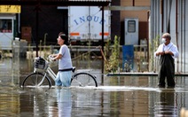 'Biển nước' sau mưa lớn chưa từng có ở Nhật Bản