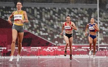 Quách Thị Lan dừng bước ở bán kết 400m vượt rào nữ tại Olympic 2020