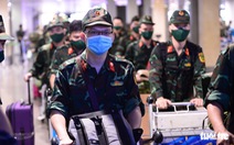 5 chuyến bay đầu tiên chở quân nhân từ Hà Nội đến TP.HCM chống dịch