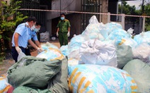 Đồng Nai bắt cơ sở tái chế hàng trăm ngàn khẩu trang phế liệu bán để kiếm lời