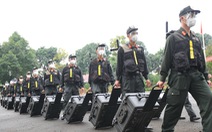 Trung đoàn Cảnh sát cơ động Tây Nguyên chi viện cho Bà Rịa - Vũng Tàu chống dịch
