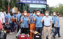 2 đoàn y bác sĩ Bắc Ninh, Tuyên Quang tiếp tục vào hỗ trợ TP.HCM chống dịch