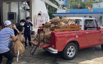 'Xe cưới' 0 đồng bon bon chở hàng cho bà con thành phố