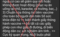 'Hà Nội sống chung với COVID-19 kể từ ngày 15-9' là tin giả