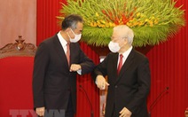 Tổng bí thư Nguyễn Phú Trọng tiếp Ngoại trưởng Trung Quốc Vương Nghị