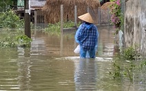 Quảng Nam ngớt mưa, nhiều nơi vẫn còn ngập cục bộ
