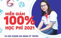 Trường Cao đẳng Sài Gòn Gia Định miễn giảm 100% học phí HK1