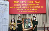 Phó chủ tịch nước Võ Thị Ánh Xuân thăm, làm việc tại Quân khu 9