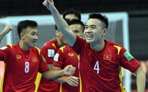 Futsal Việt Nam - Saudi Arabia (hiệp 1) 1-0: Anh Duy mở tỉ số