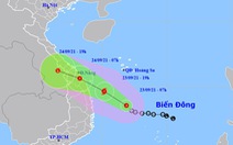 Áp thấp nhiệt đới cách Phú Yên 280km, có thể thành bão trong hôm nay