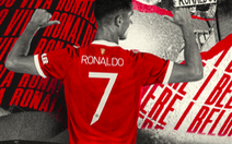Ronaldo mặc áo số 7 ở Man Utd, Cavani đổi sang số 21