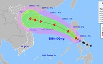 Bão Conson vào Biển Đông đêm nay, bão Chanthu mạnh hơn đe dọa tiếp