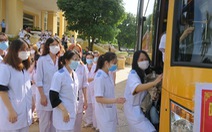 Hải Phòng cử 200 nhân lực y tế hỗ trợ Hà Nội chống dịch COVID-19