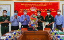 Chủ tịch UBND TP.HCM Phan Văn Mãi: 'TP vượt đại dịch có công sức lớn bộ đội biên phòng'