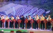 Chủ tịch nước Nguyễn Xuân Phúc cùng khánh thành nhà máy sản xuất gạo lớn nhất châu Á