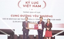 'Dai-ichi - Cung đường yêu thương 2021' xác lập kỷ lục Việt Nam