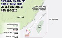 Trung Quốc 'thử lửa' eo biển Đài Loan
