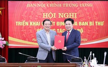 Ông Nguyễn Văn Yên giữ chức phó trưởng Ban Nội chính Trung ương