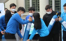 Hà Nội có 'trạm ATM oxy' 1.000 bình hỗ trợ bệnh nhân COVID-19