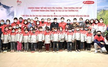 Dai-ichi Life Việt Nam hỗ trợ 500 triệu đồng cho trẻ em vùng cao Mèo Vạc - Hà Giang