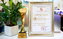 Tập đoàn BĐS Thắng Lợi vinh dự nhận giải thưởng 'Thương hiệu vàng Tp.HCM 2021'