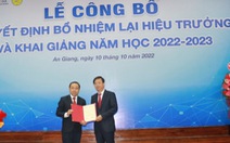 Hiệu trưởng Trường đại học An Giang được bổ nhiệm lại