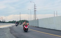 Thông xe giai đoạn 1 đường Phạm Hữu Lầu