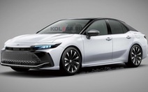 Toyota Camry thế hệ mới phác họa trên 'xe nhà giàu' Crown, không còn động cơ V6