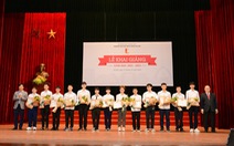 5 thủ khoa chọn học tại Trường đại học Bách khoa Hà Nội được vinh danh trong lễ khai giảng