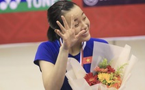 Thùy Linh rạng ngời trong ngày lập kỳ tích tại Vietnam Open