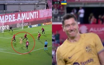 Lewandowski tỏa sáng mang về 3 điểm cho Barca