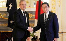 Nhật Bản, Úc ký tuyên bố hợp tác an ninh