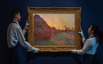 Tạt xúp vào bức tranh 110,7 triệu USD của Monet để lên tiếng về khí hậu