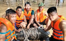 Phát hiện quả bom nặng 350kg còn nguyên ngòi nổ trên bãi biển Trà Vinh
