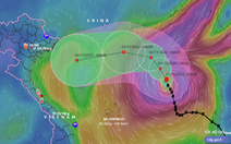 Bão số 7 đang ở giai đoạn mạnh nhất, cách Hoàng Sa 570km