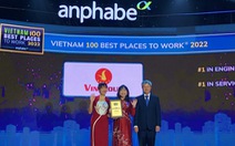 Kết quả từ mạng cộng đồng nghề nghiệp Anphabe: Vingroup thuộc top 10 nơi làm việc tốt nhất Việt Nam