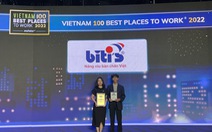 Biti’s tiếp tục lọt top 100 nơi làm việc tốt nhất Việt Nam